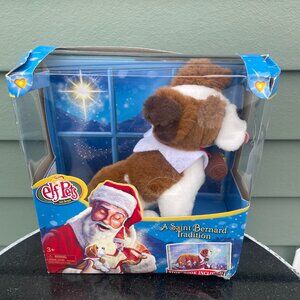Elf on the Shelf Pets A St. Bernard Tradition Plush + Book